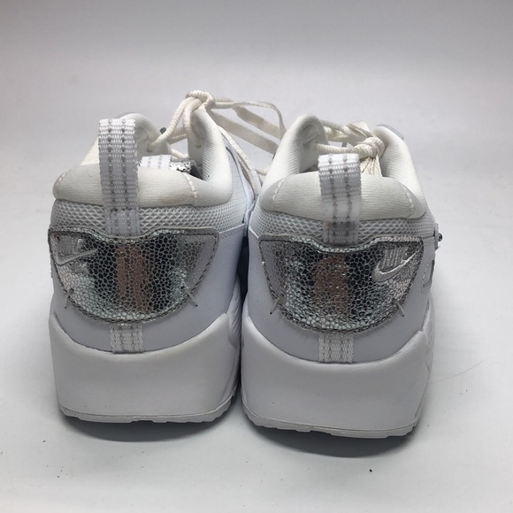 Women’s Nike Air Max 90 Futura White/Grey FQ8888-100 NWOB - Picture 4 of 5